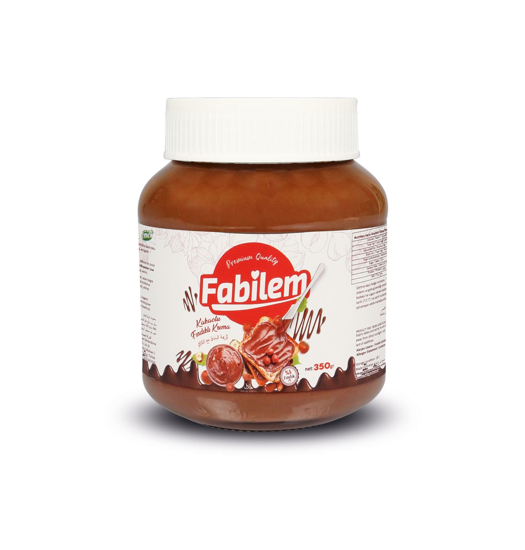 350 GR KAKAOLU FINDIK KREMASI